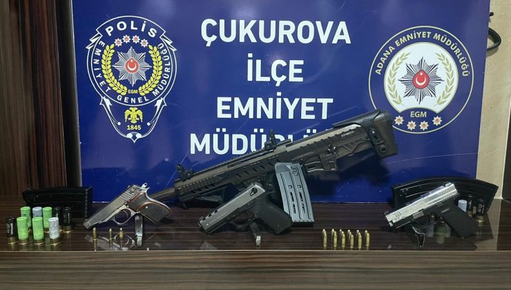 Adana’da uyuşturucu ve silah operasyonunda 7 kişi yakalandı