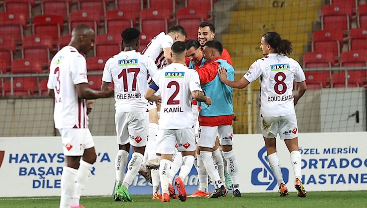 MKE Ankaragücü’nü yenen Hatayspor, Süper Lig’de 5 hafta sonra kazandı