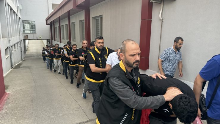 Adana merkezli dolandırıcılık operasyonunda 18 zanlı tutuklandı