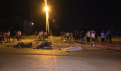 Adana’da iki motosiklet çarpıştı, 1 kişi öldü, 3 kişi yaralandı