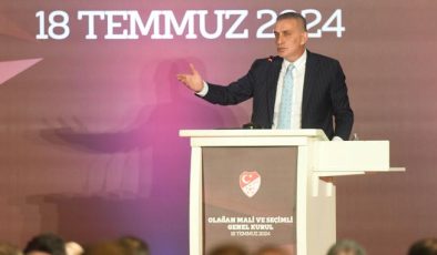 Hacıosmanoğlu, TFF başkanı seçildi